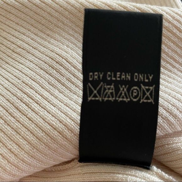 Ralph Lauren Black Label Ribbed Ruffle Knit Blouse Size Large - Picture 10 of 10